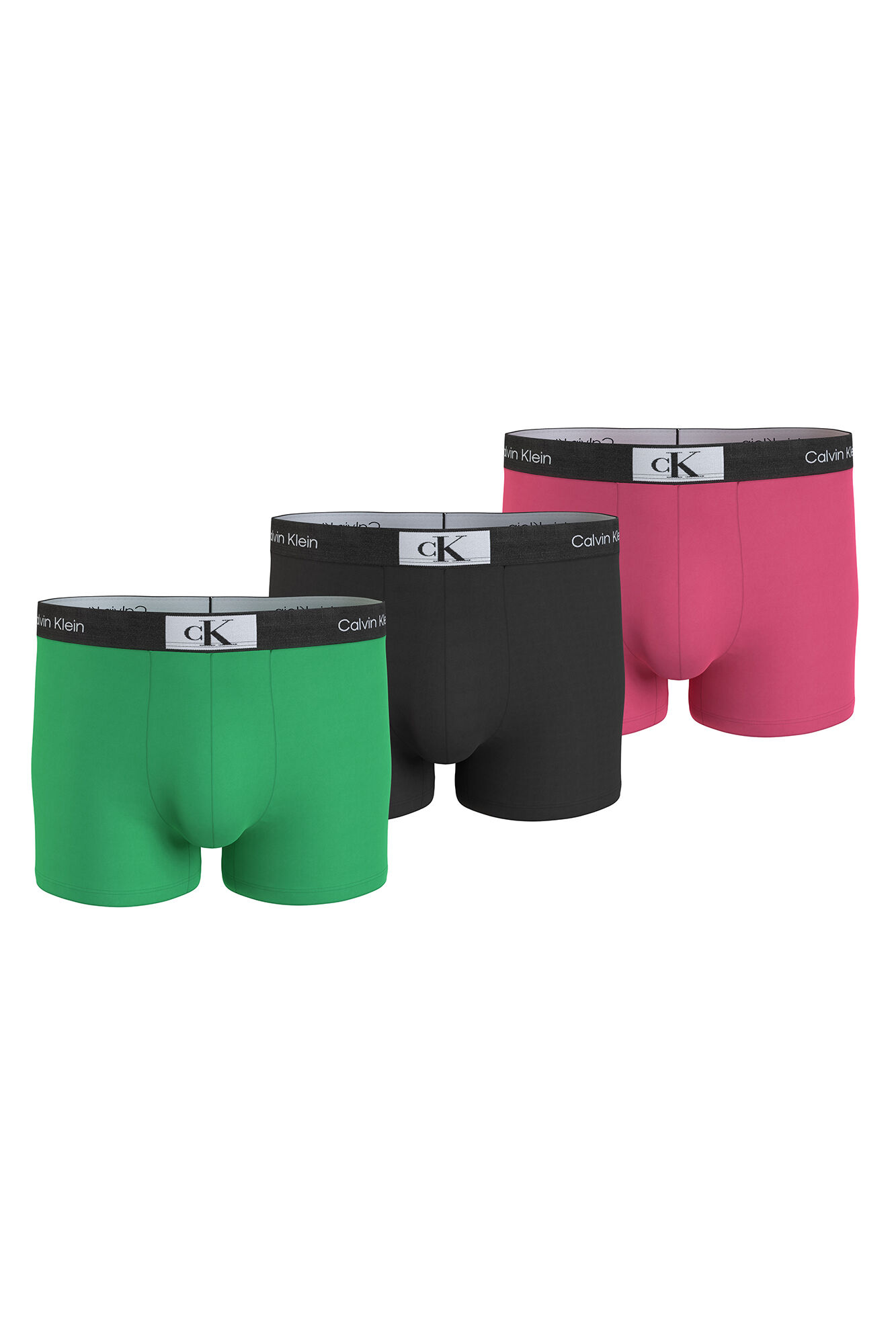 Cuecas boxer CK96, pacote com 3 unidades