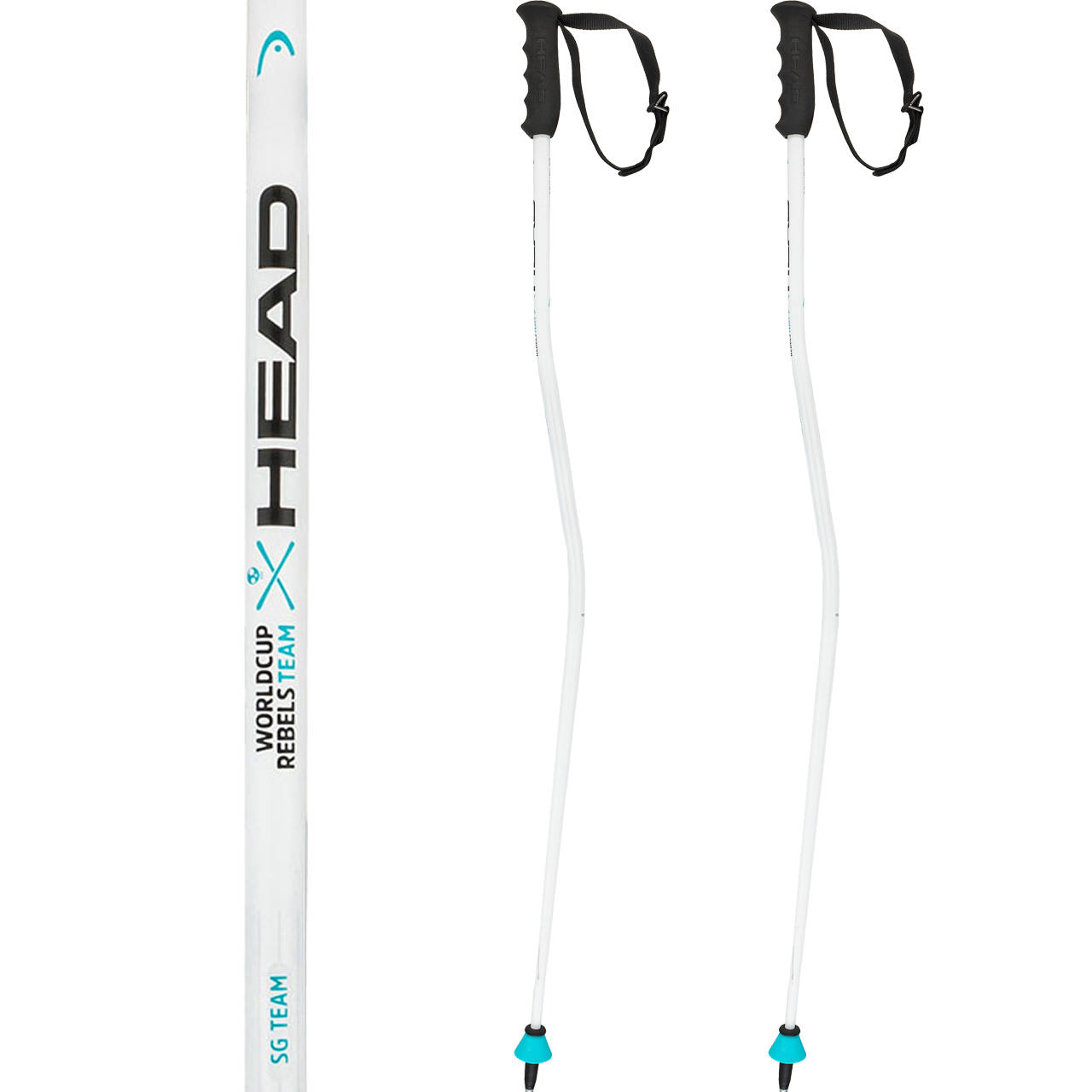 Head Worldcup SG Junior white/blk/speed blue Stöcke | Head Skistöcke | Head | H | MARKEN | XSPO