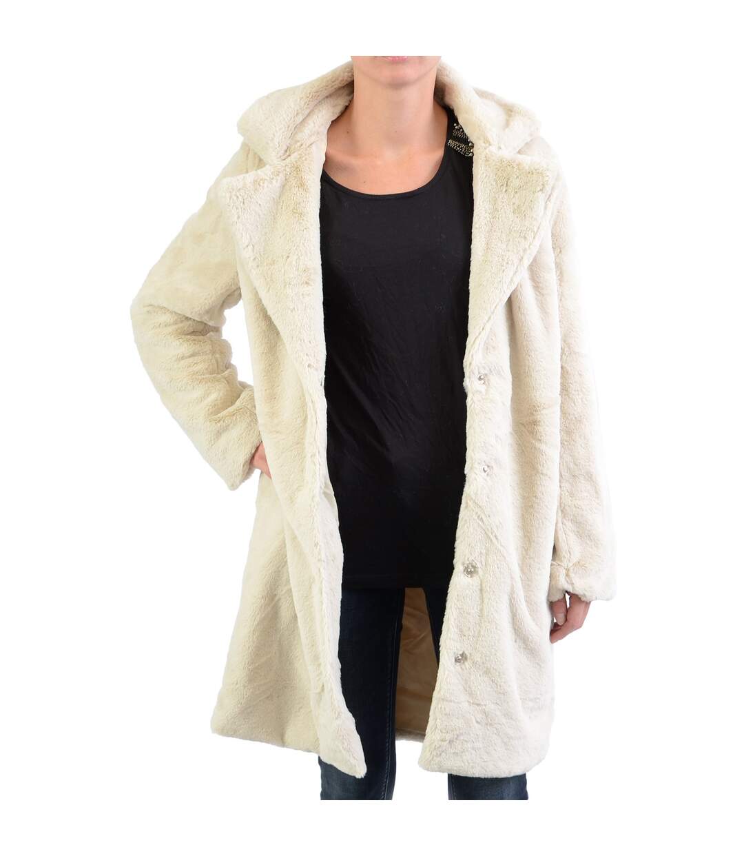 Manteau NA-KD Leopard Faux Fur