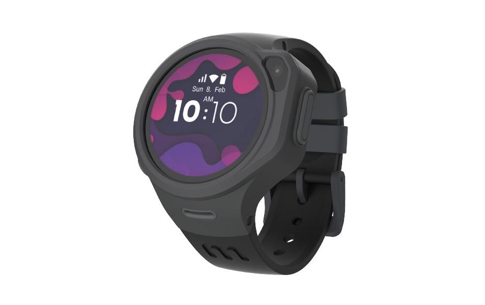 Smart Watch Fone R1c Grau<br>Kombination aus Telefon, Musik-Player, Kamera, Uhr, GPS-Tracker und Fitness-Tracker