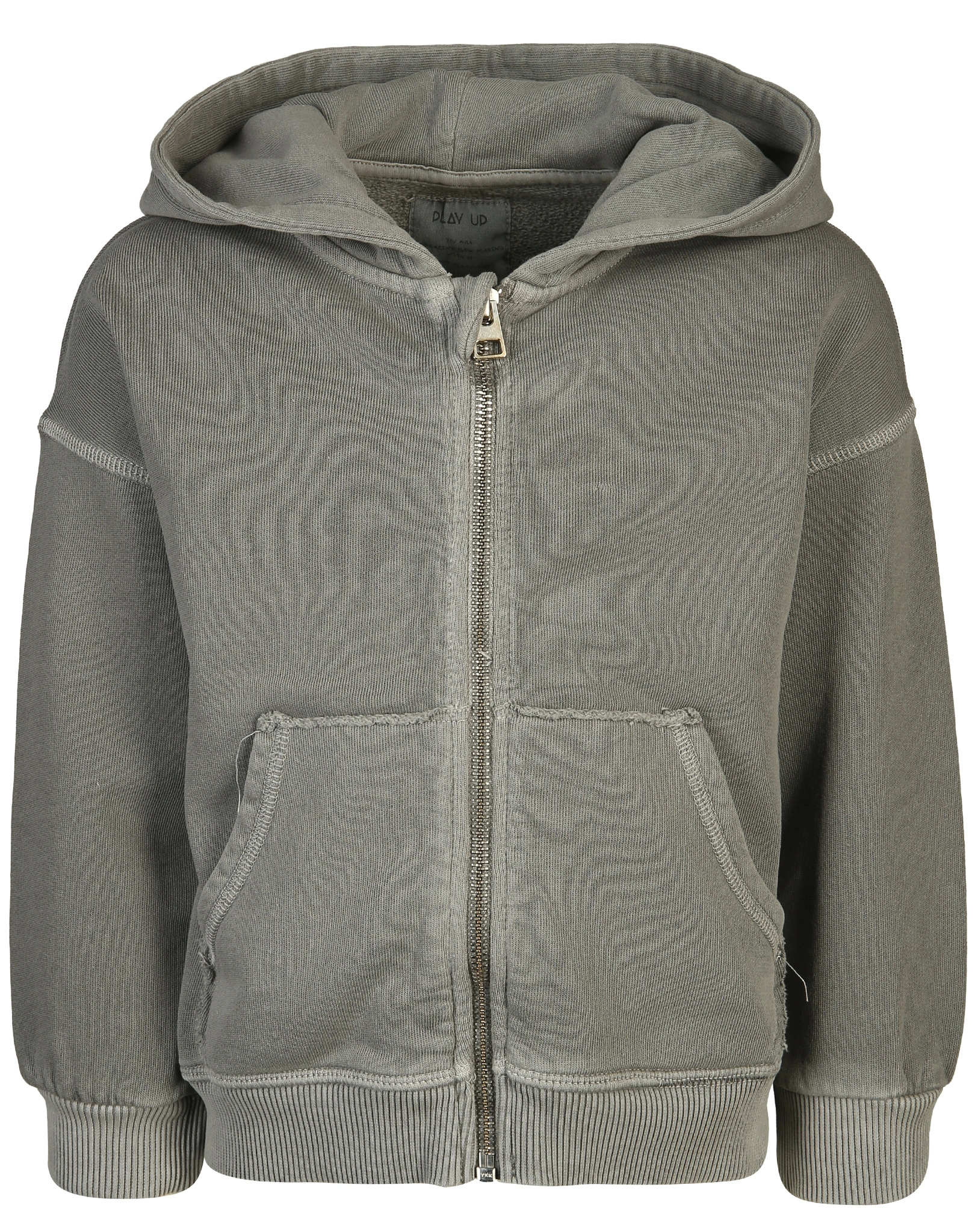 Kapuzen-Sweatjacke AMADORA in coal