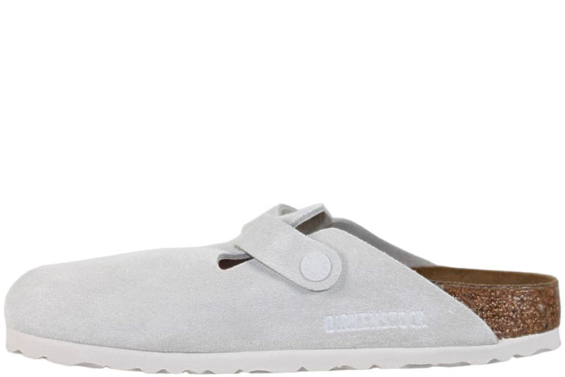 BIRKENSTOCK BOSTON BS ANTIQUE WHITE SLENTERS