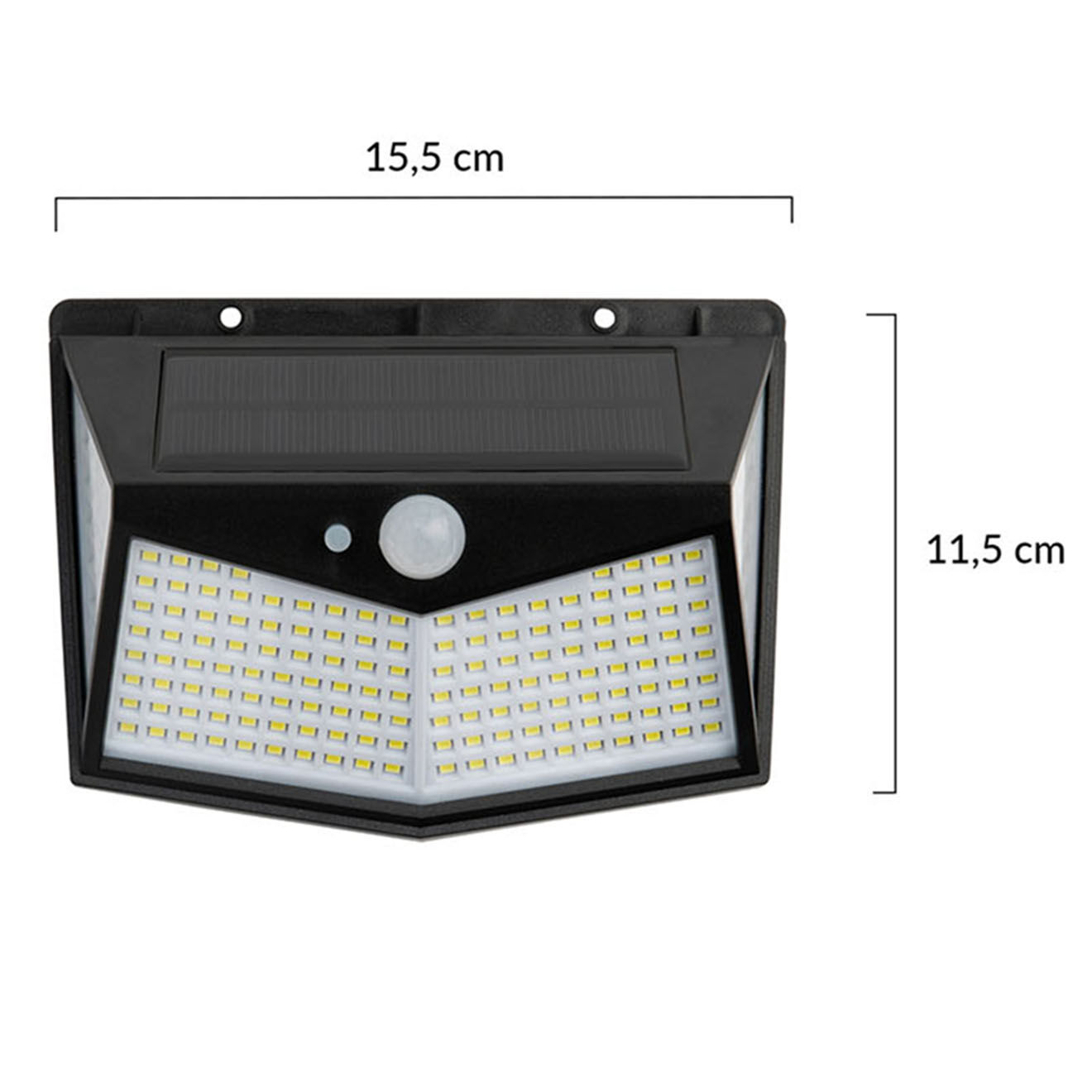 Pratik Garden 2 appliques murales thunderlight 3d quadri 212 led blanches - 15.7x5.7x11.6 cm