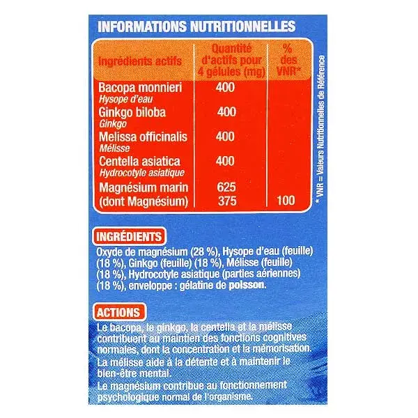 Lehning Vitalité Byomag Connect 60 gélules