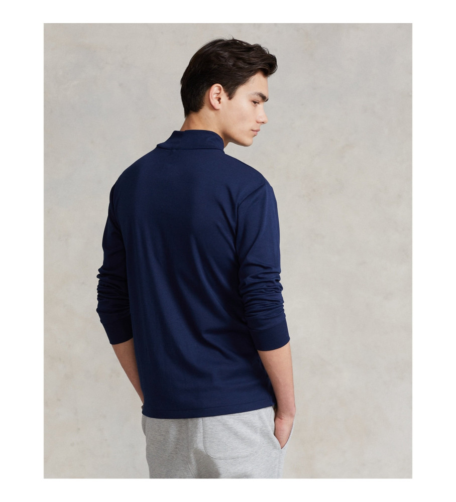 Camiseta Ralph Lauren Navy Interlock