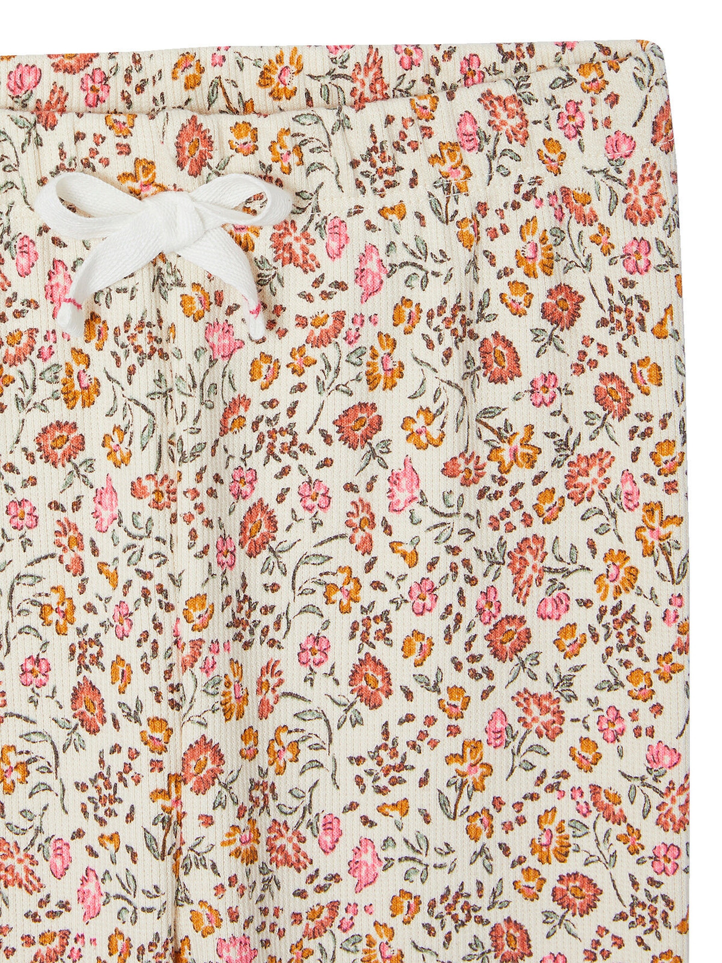 Vertbaudet Gerippte Mädchen Leggings pudrig rosa