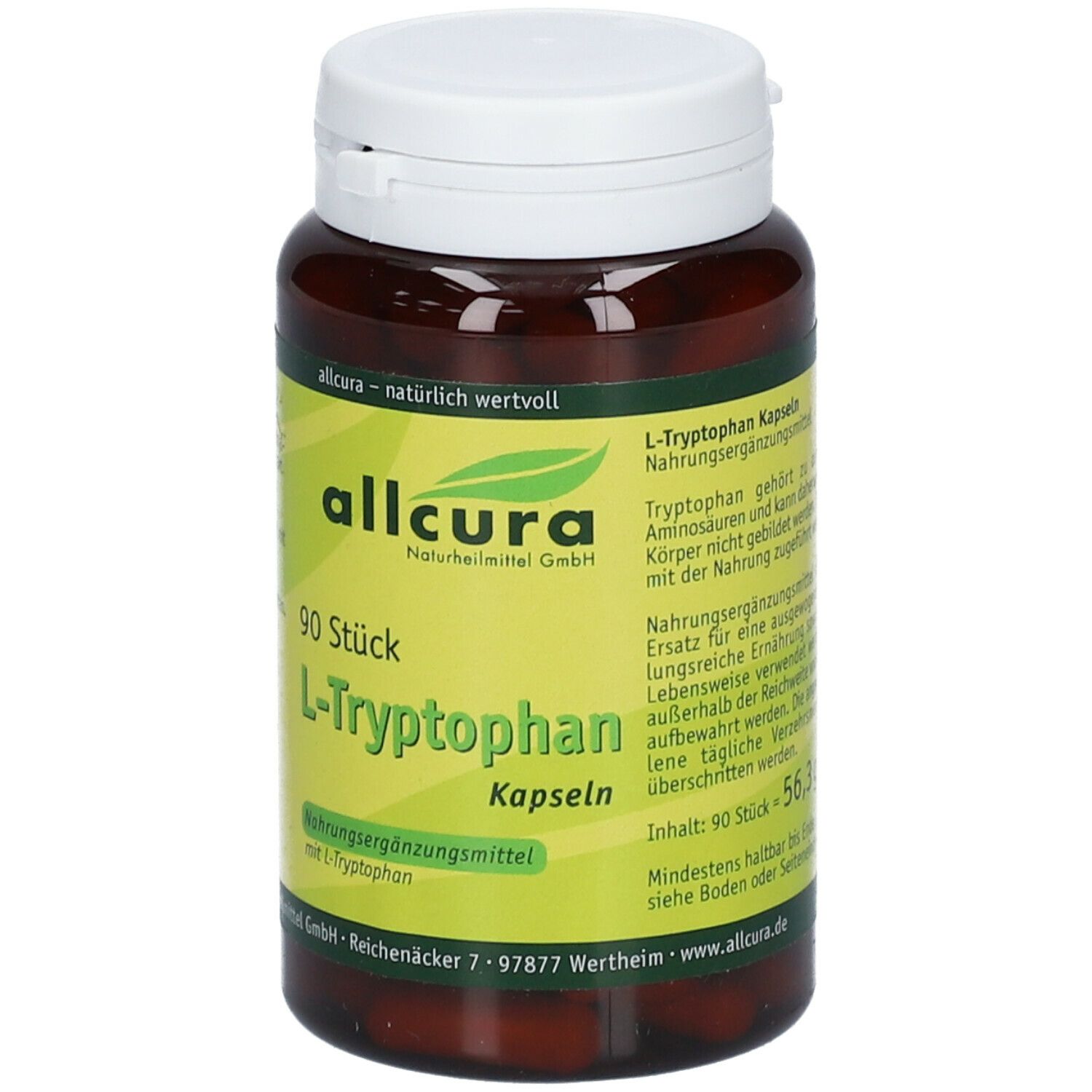 allcura L-Tryptophan Kapseln