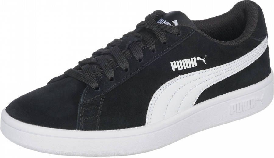 PUMA Smash v2 SD Jr Kinderen Sneakers Black- White