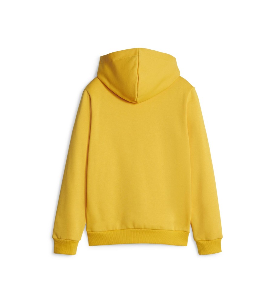 Moletom com capuz Puma Essentials+ Two-Tone Big Logo - Amarelo