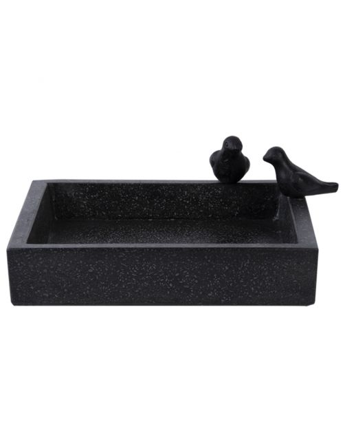 Best For Birds Vogelbad Terrazzo Vierkant - Drinkbak - 32x32x12 cm