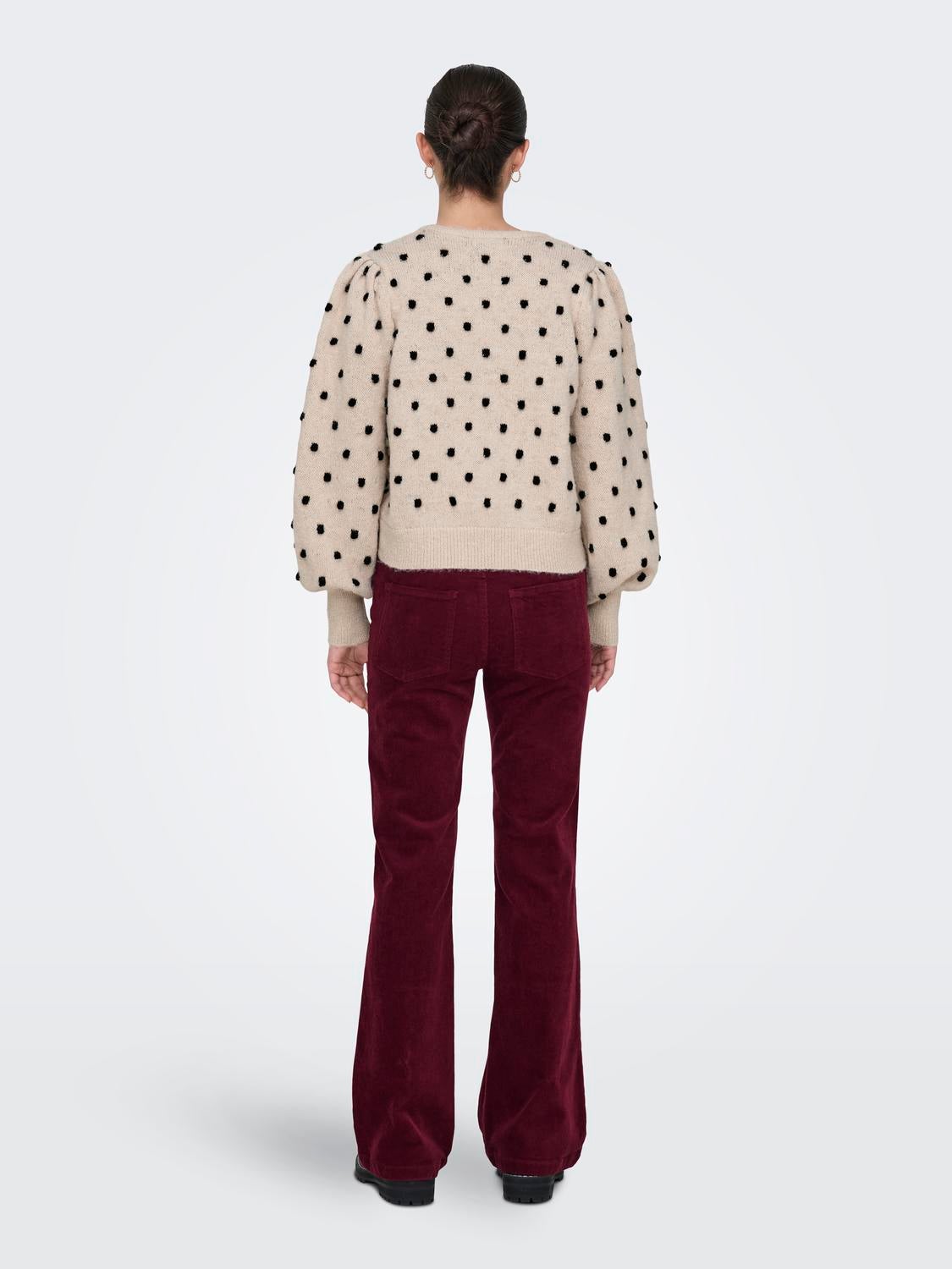 JDYSIGRID Strickjacke Cement