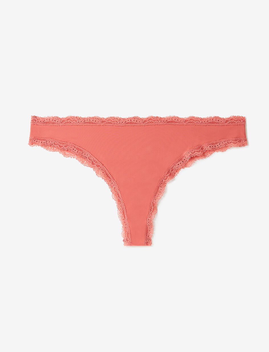 Tanga - rose bonbon