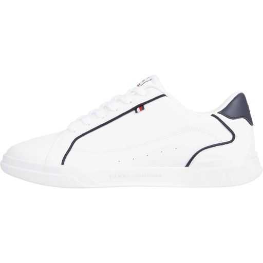 Tommy Hilfiger Lace-Up Cupsole Sneakers, Hvid, 45