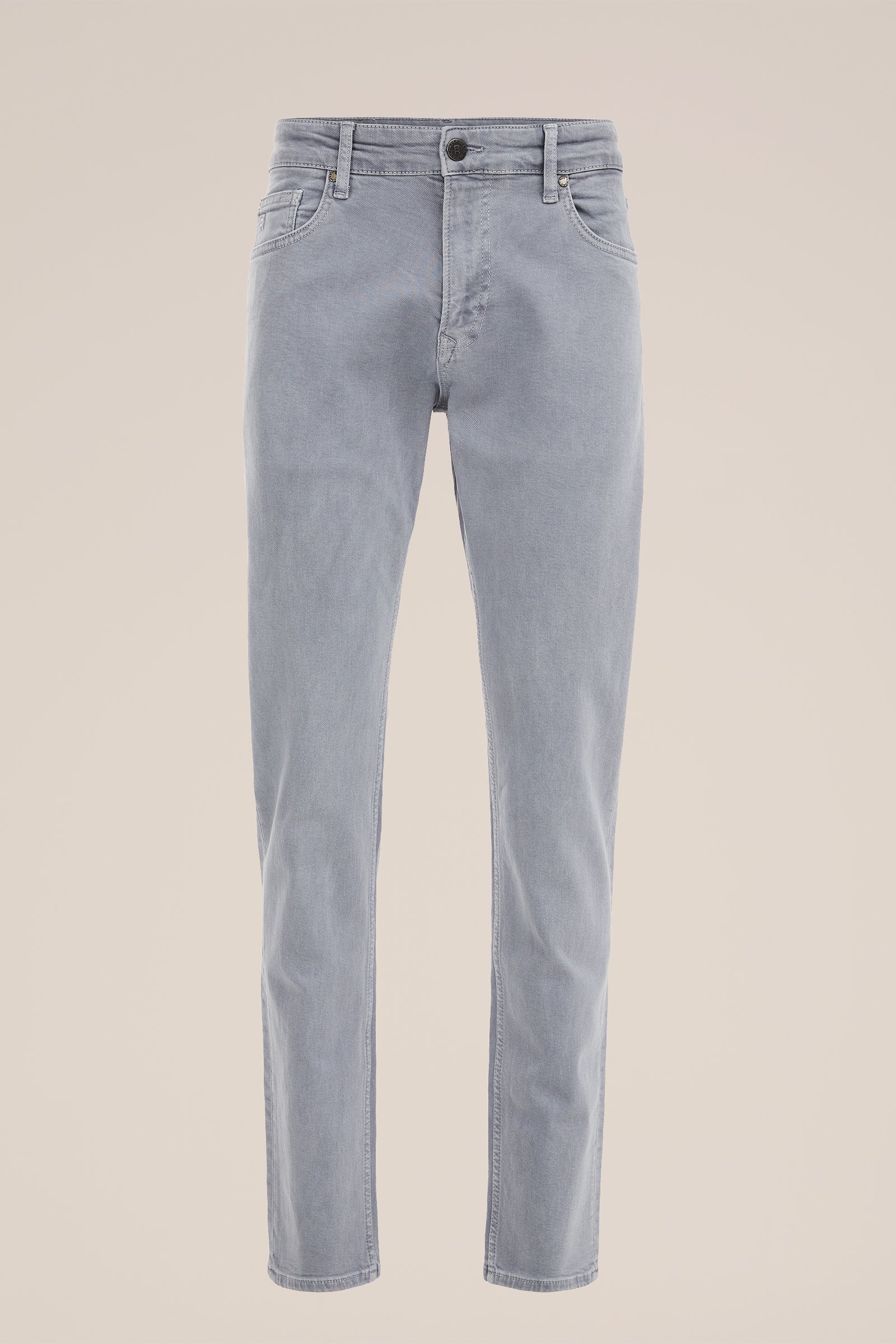 slim fit jeans met medium stretch Blue Ridge Grijsblauw