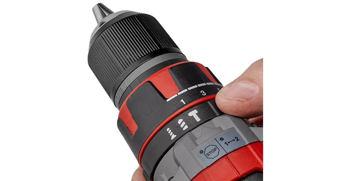 EINHELLProfessional Accu Klopboor-/Schroefmachine TP-CD 18/60 Li-i BL (1x 2.0 Ah) klopboorschroevendraaier  (Rood/zwart, Incl. 1x 2.0 Ah Power X-Change accu en lader)
