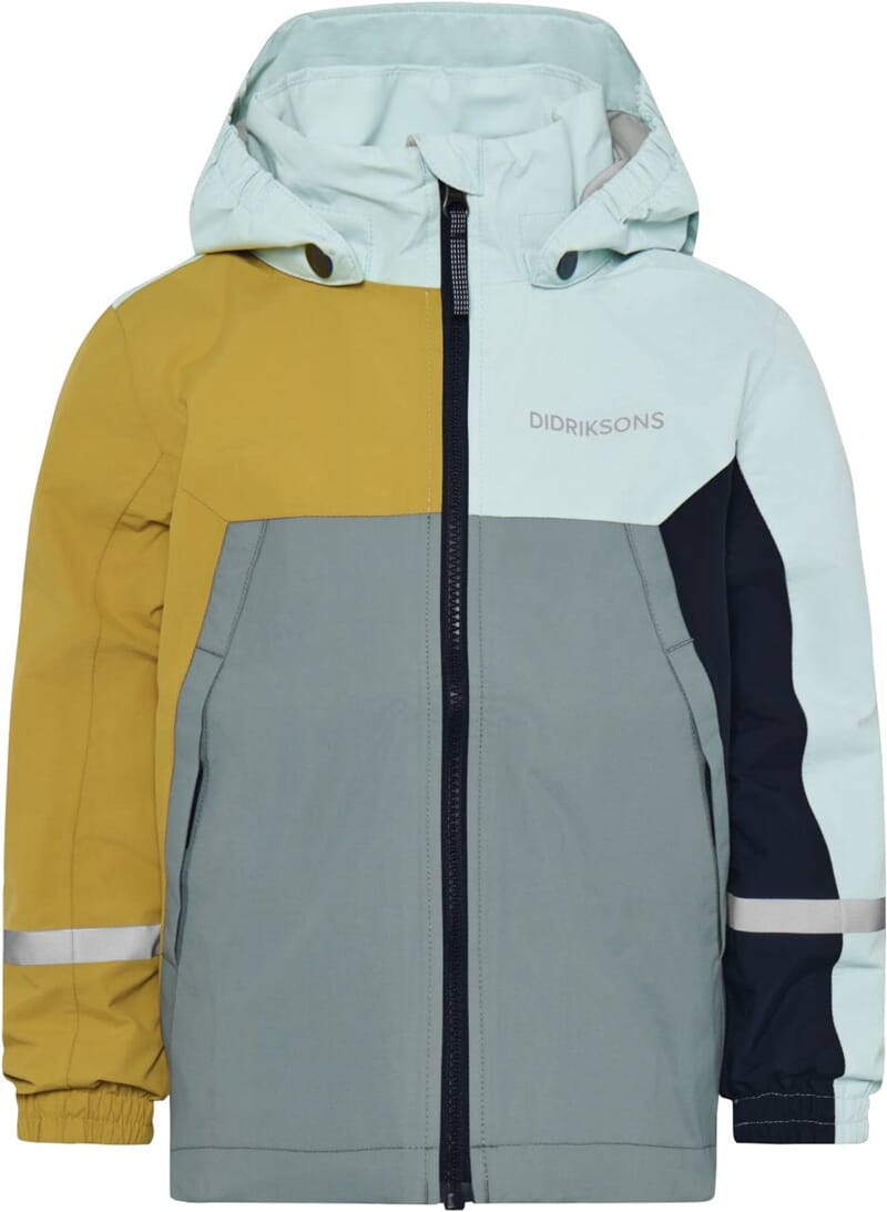 Pilvi Kids Jacket yellow pollen - Didriksons - Rumpetroll