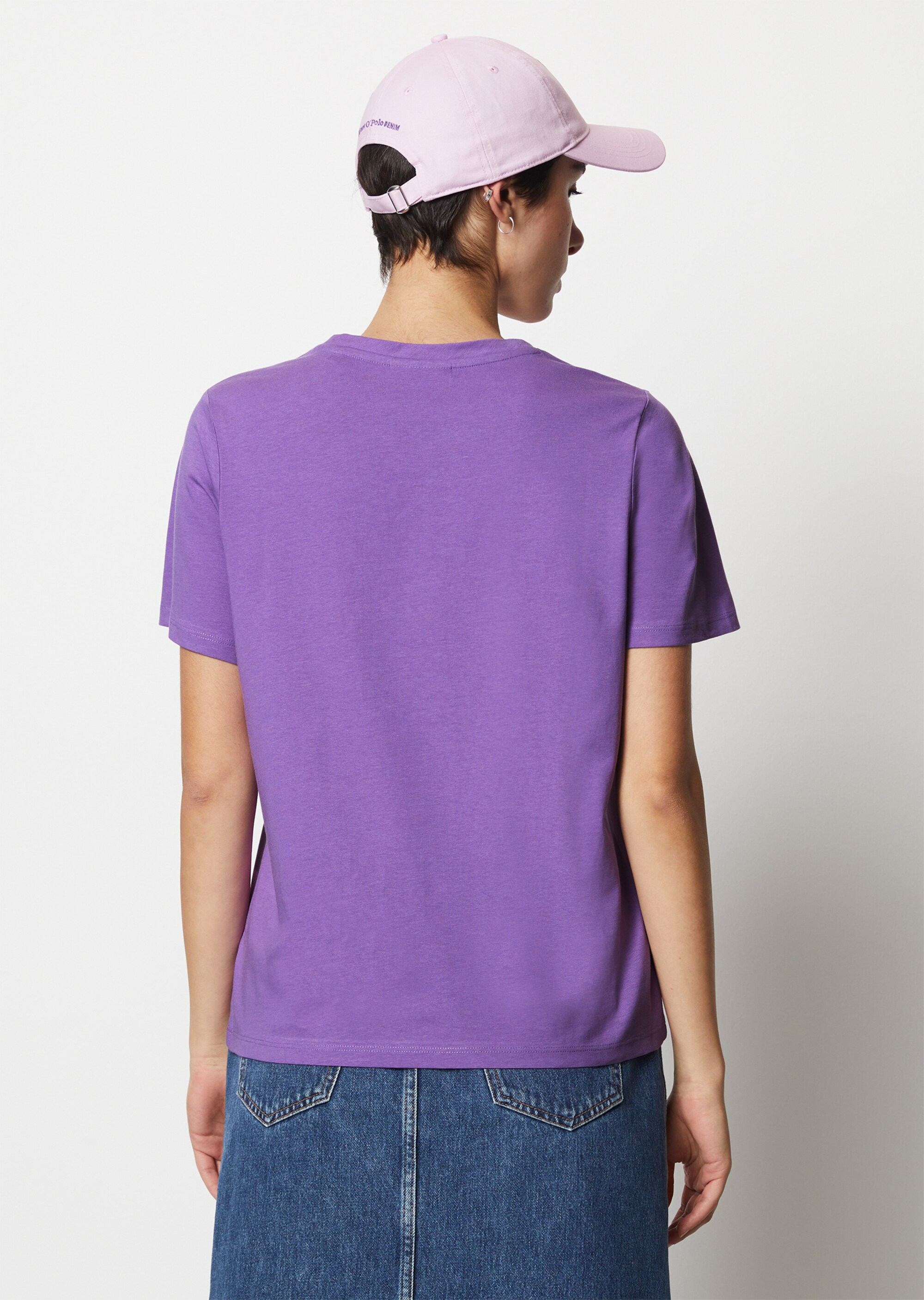 Logo-T-Shirt regularaus Organic Cotton