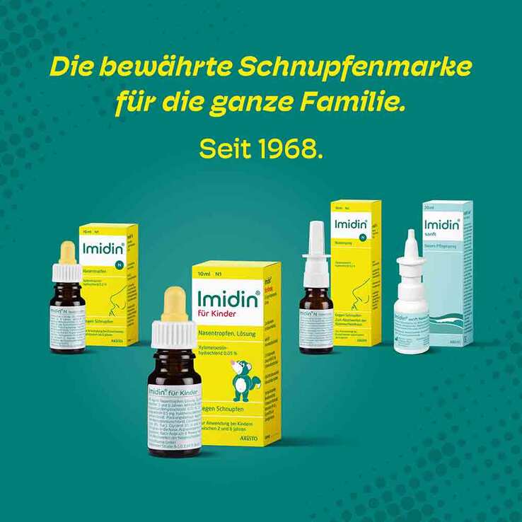 Imidin Nasentropfen für Kinder, 10 ml
