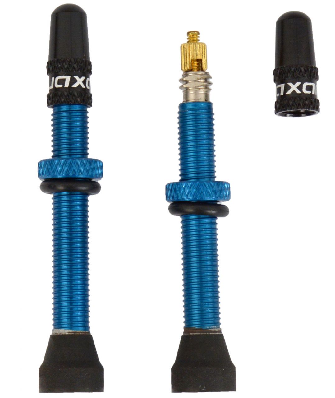 Quaxar Tubelessventile Universal 45mm Alu blau kaufen | Bike-Discount