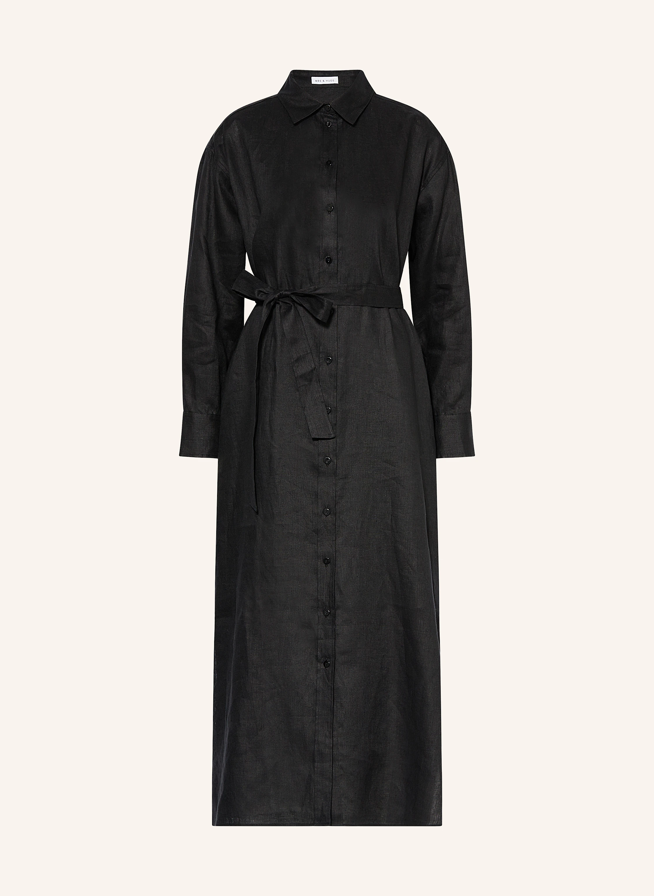 MRS & HUGS Hemdblusenkleid aus Leinen