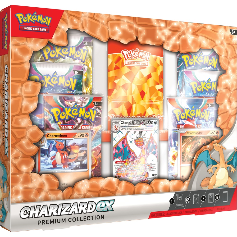 Pokémon-Sammelkartenspiel: Glurak ex Premium-Kollektion