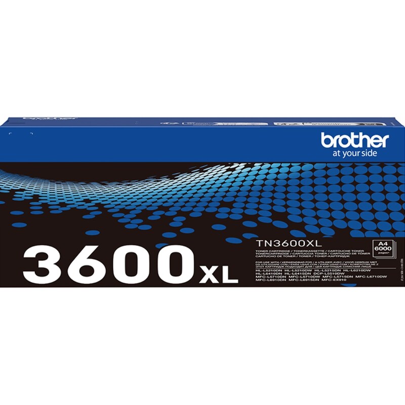 Brother TN-3600XL Toner, schwarz
