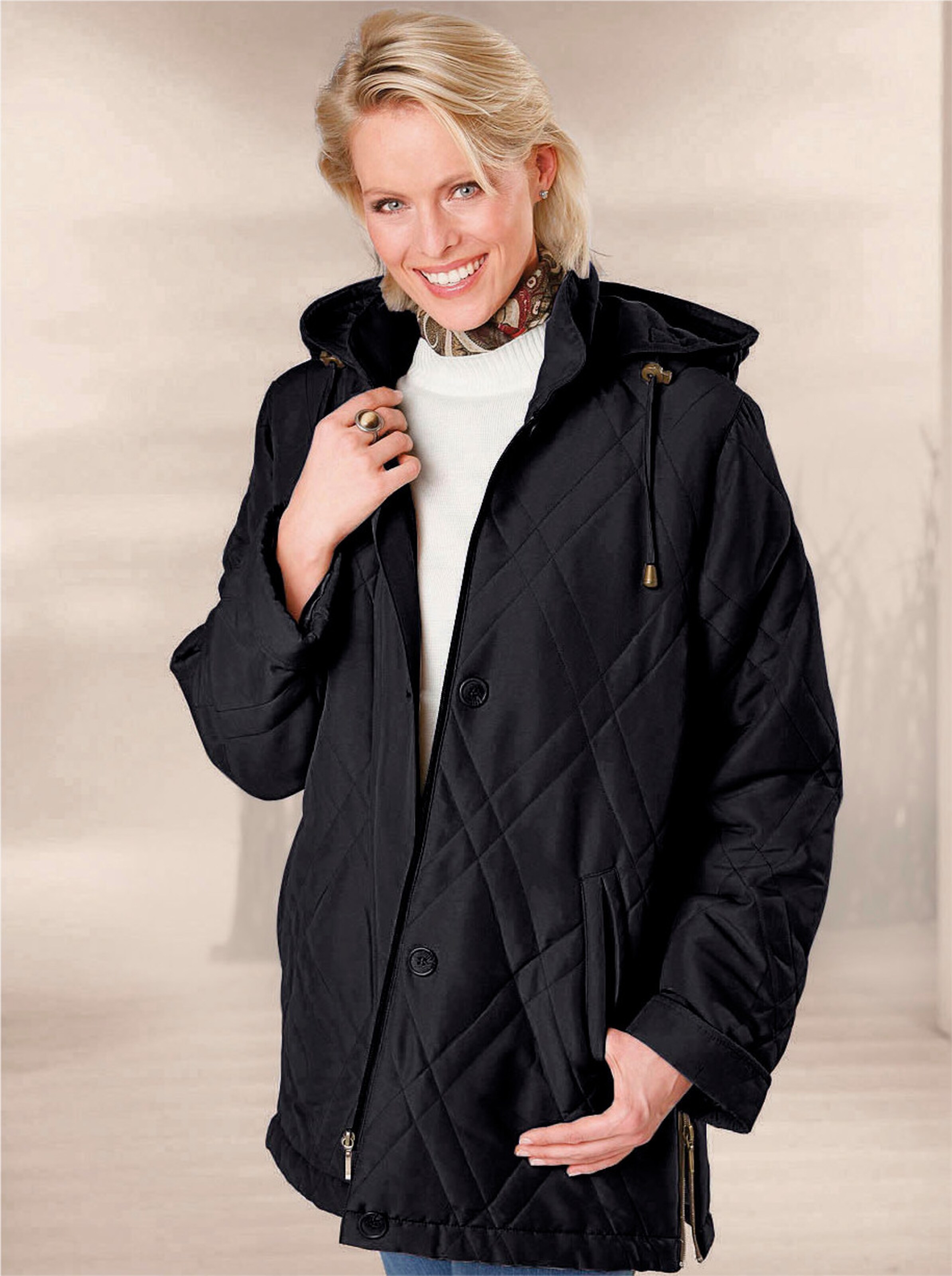 Outdoorjacke wind- und wasserabweisend