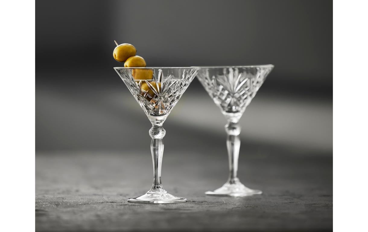 Cocktailglas Melodia 4 Stück, 21 clCocktailglas aus ultraklarem Kristallglas