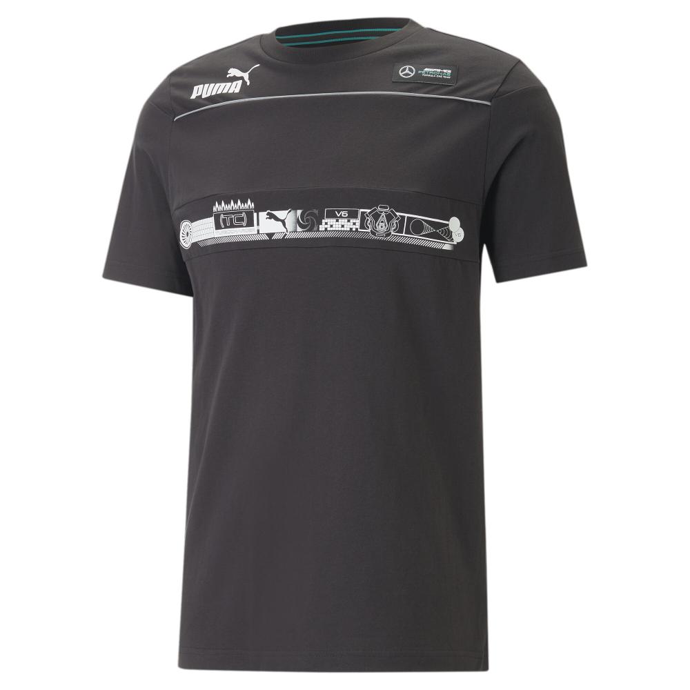 Puma T-shirt Noir Homme Mercedes AMG V6 Puma F1 Team 538450