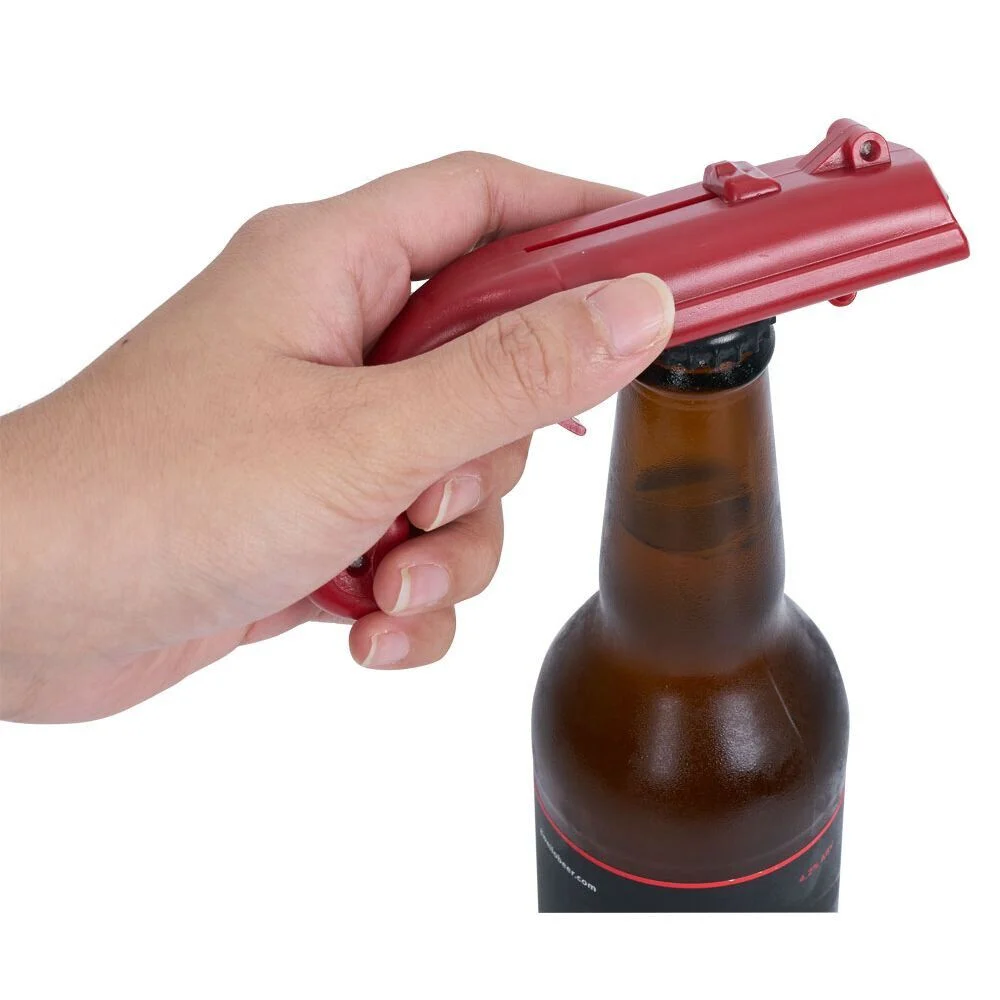 Pistolet décapsuleur Capgun rouge