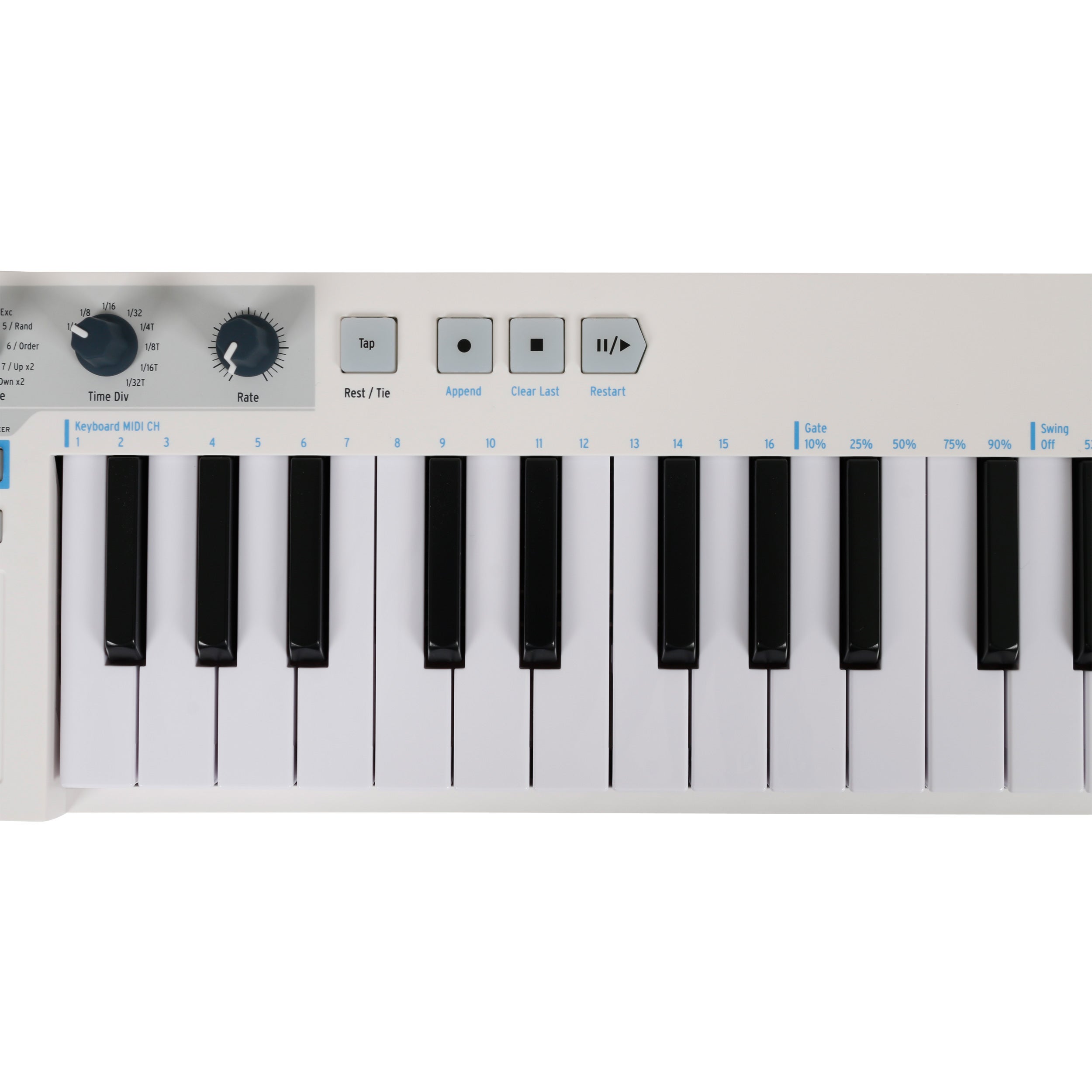 Arturia KeyStep Portable MIDI keyboard controller en sequencer