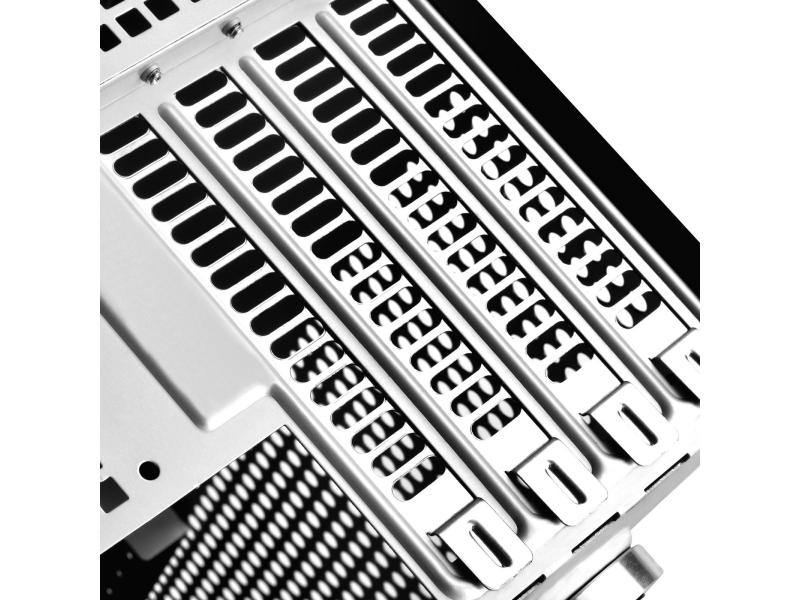 SilverStone PC-Gehäuse SST-SG11B Übersichtlich konzipiertes SFF-Gehäuse mit modernisiertem Layout
