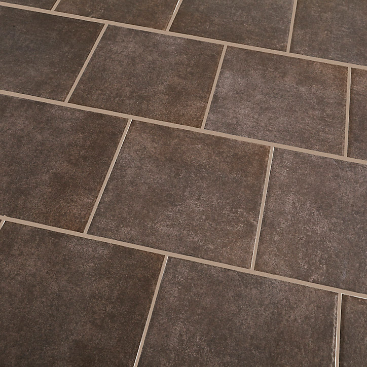 Carrelage sol gris 33 x 33 cm Riminie