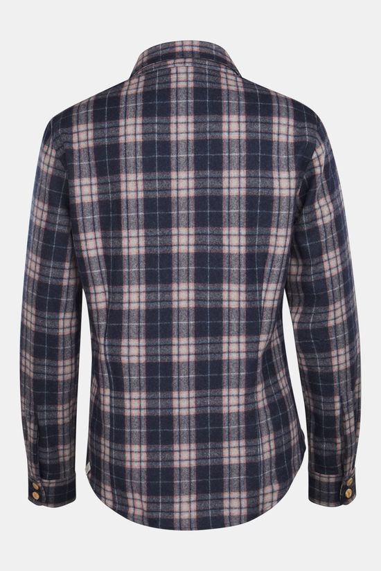Buitenmens Buitenmens Flannel Melton Ruit Blouse Dames