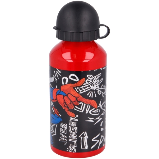 Garrafa de alumínio do Homem-Aranha 400ml
