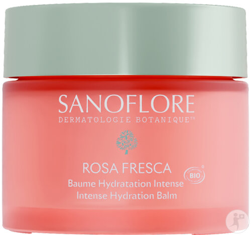 Sanoflore Rosa Fresca Baume Hydratation Intense Pot 50ml