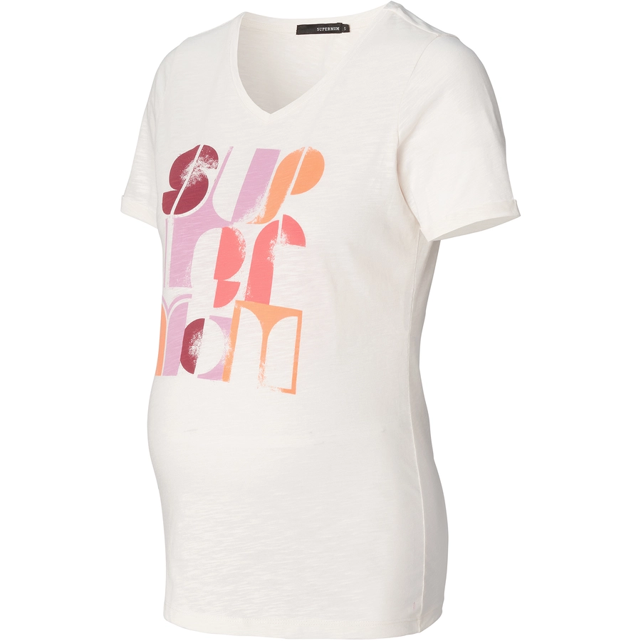 SUPERMOM T-shirt Felton Marshmallow