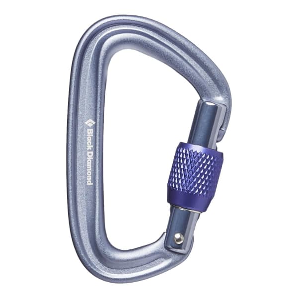 Mousqueton escalade BLACK DIAMOND LITEFORGE SCREWGATE CARABINER GRAY