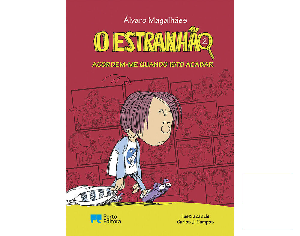 LIVRO O ESTRANHÃO: ACORDEM-ME QUANDO ISTO ACABAR DE ALVARO MAGALHÃES