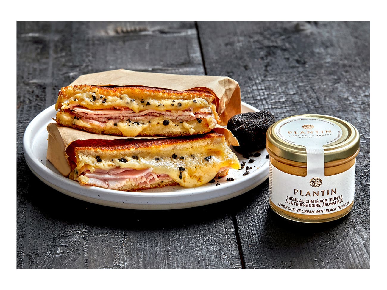 Crème au Comté AOP à la truffe noire - 90 g - Plantin