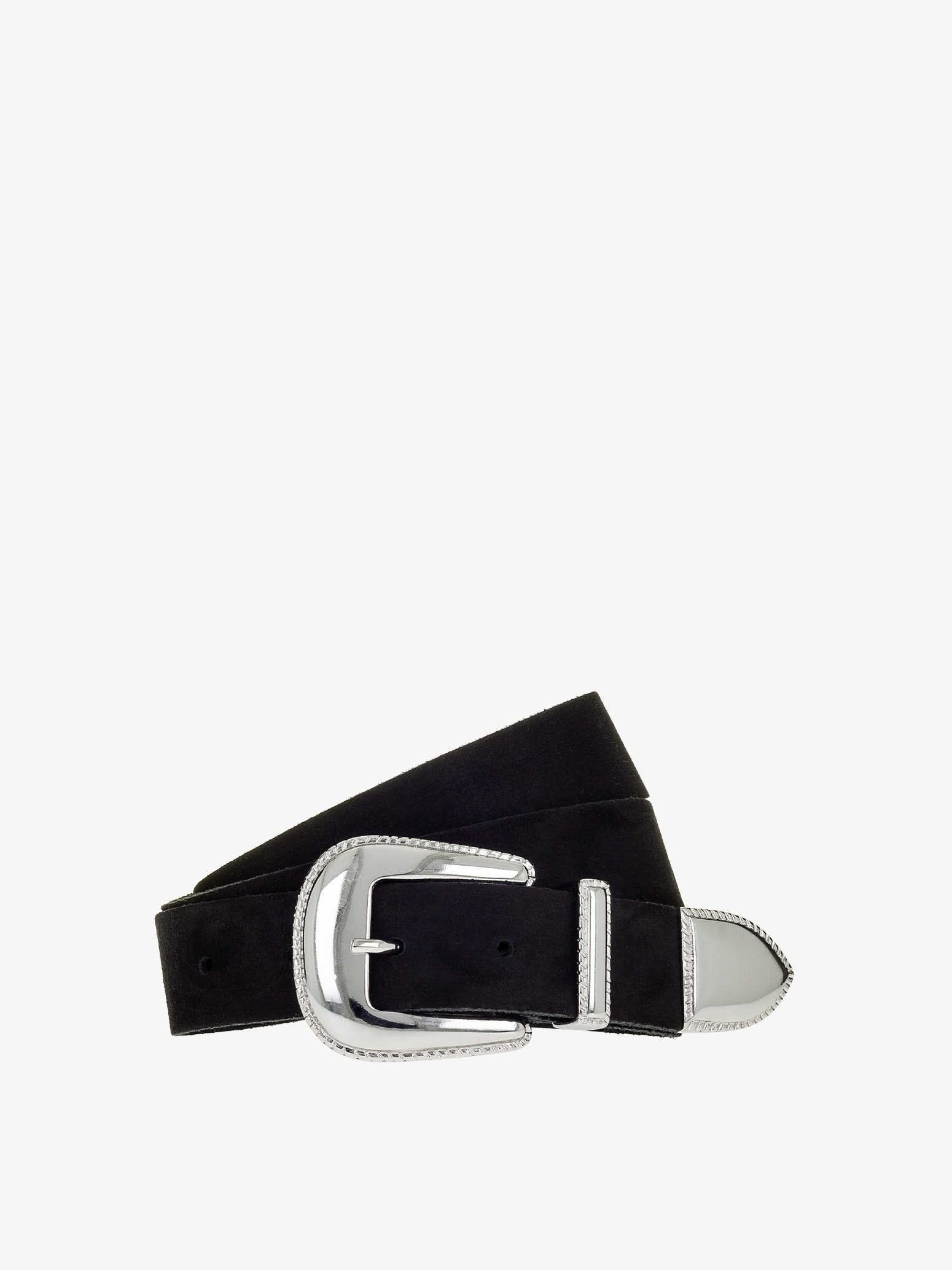 Leren Riem - zwart