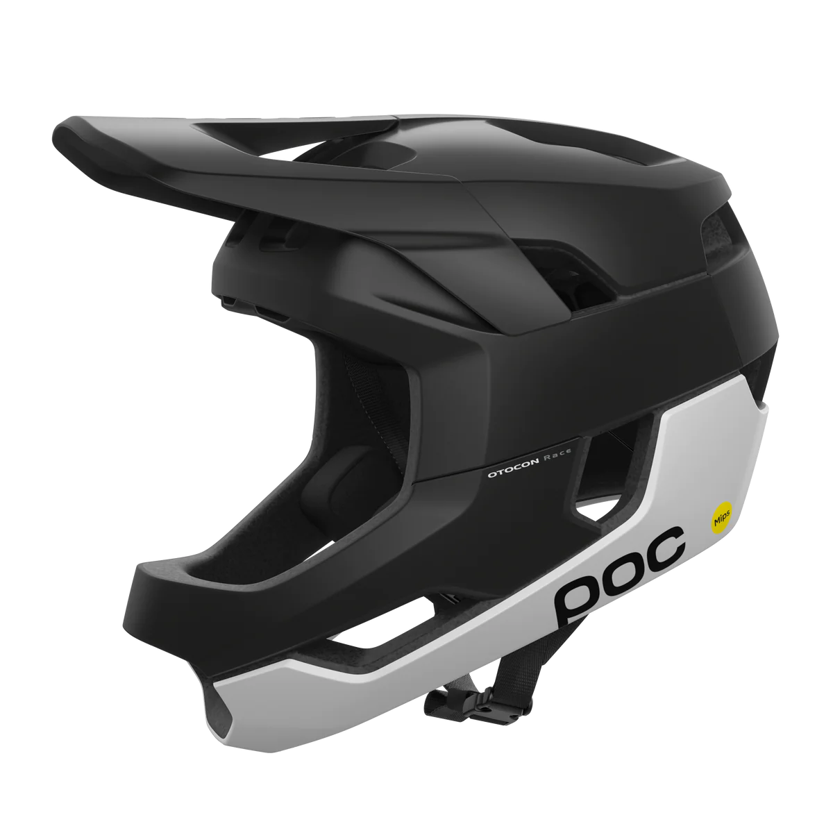 POC Otocon Race Mips Fullfacehjelm, uranium black/hydrogen white