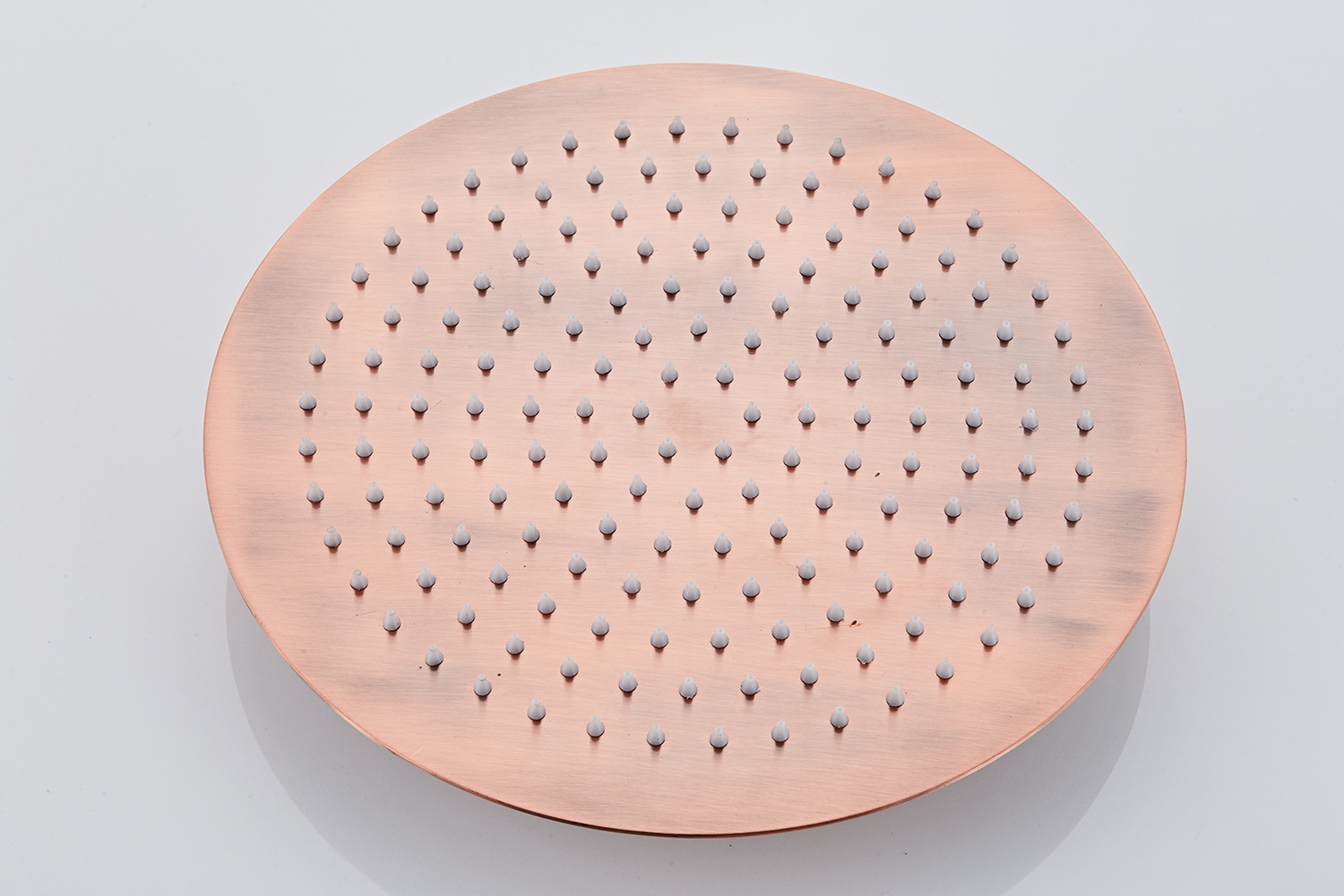 Saniclear Copper opbouw regendouche 30cm met thermostaatkraan en 3 standen handdouche koperkleurig