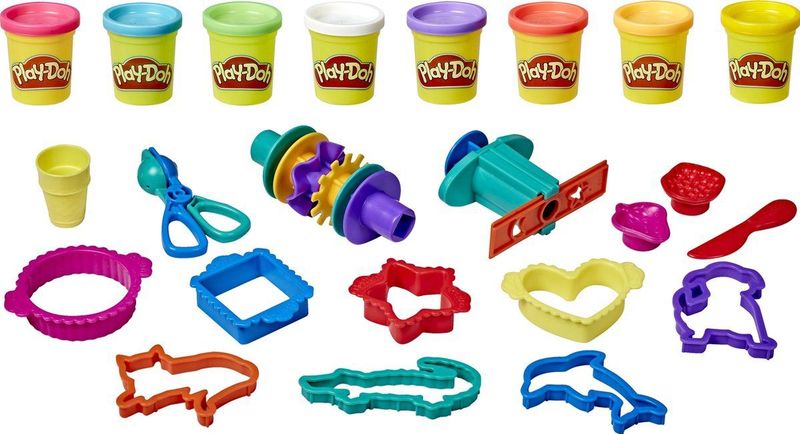 Play-Doh - Knutselset - Multikleur - Inclusief Opbergkoffer en Gereedschap