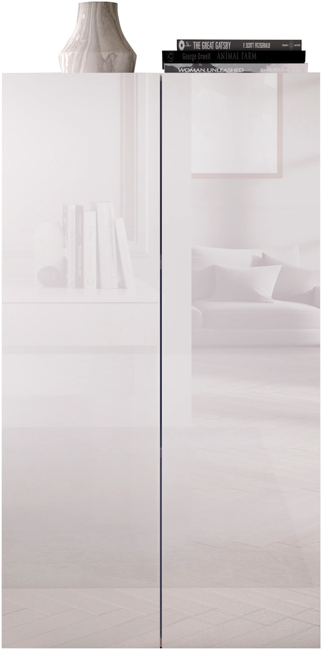 INOSIGN Aktenschrank »Basic, Mehrzweckschrank mit 2 Türen (innen 2 Einlegeböden),« Büroschrank in verschiedenen Farben, B 63 x H 114 cm