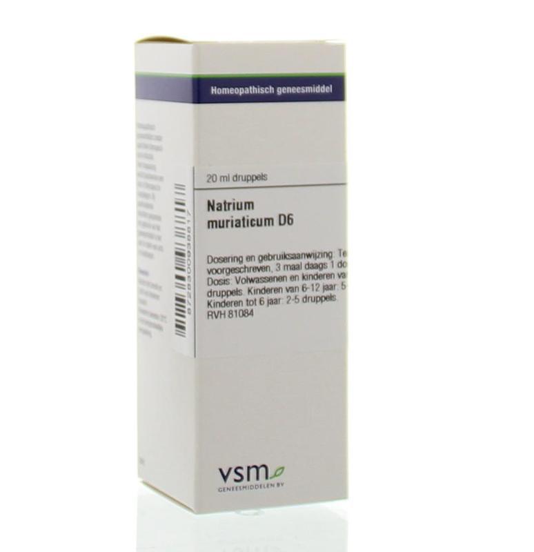VSM Natrium Muriaticum D6 20ml