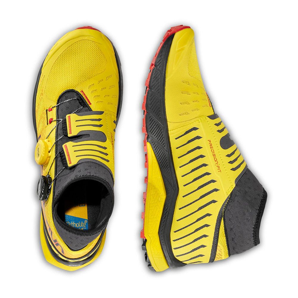 La Sportiva JACKAL II BOA® - Chaussures trail Homme yellow/black
