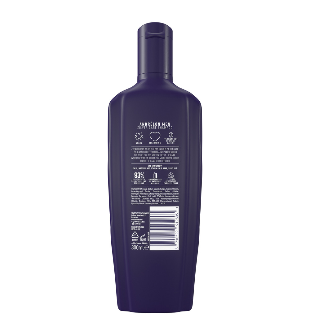 Andrelon Special Shampoo Zilver Men (300 ml)