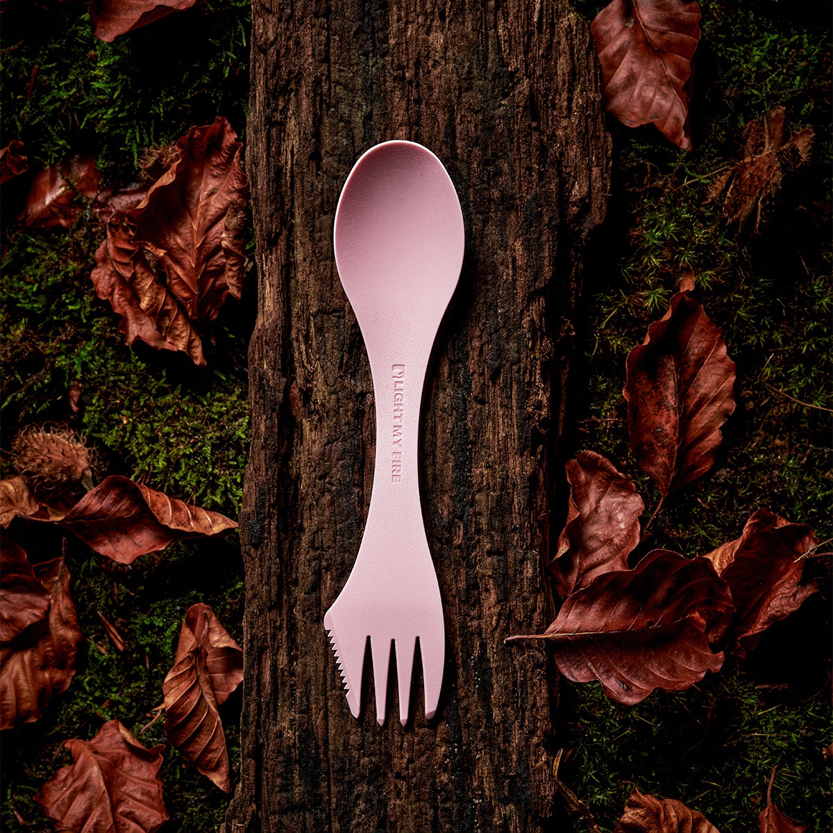 LightMyFire Spork Original Besteck aus Bioplastik (4er Set)