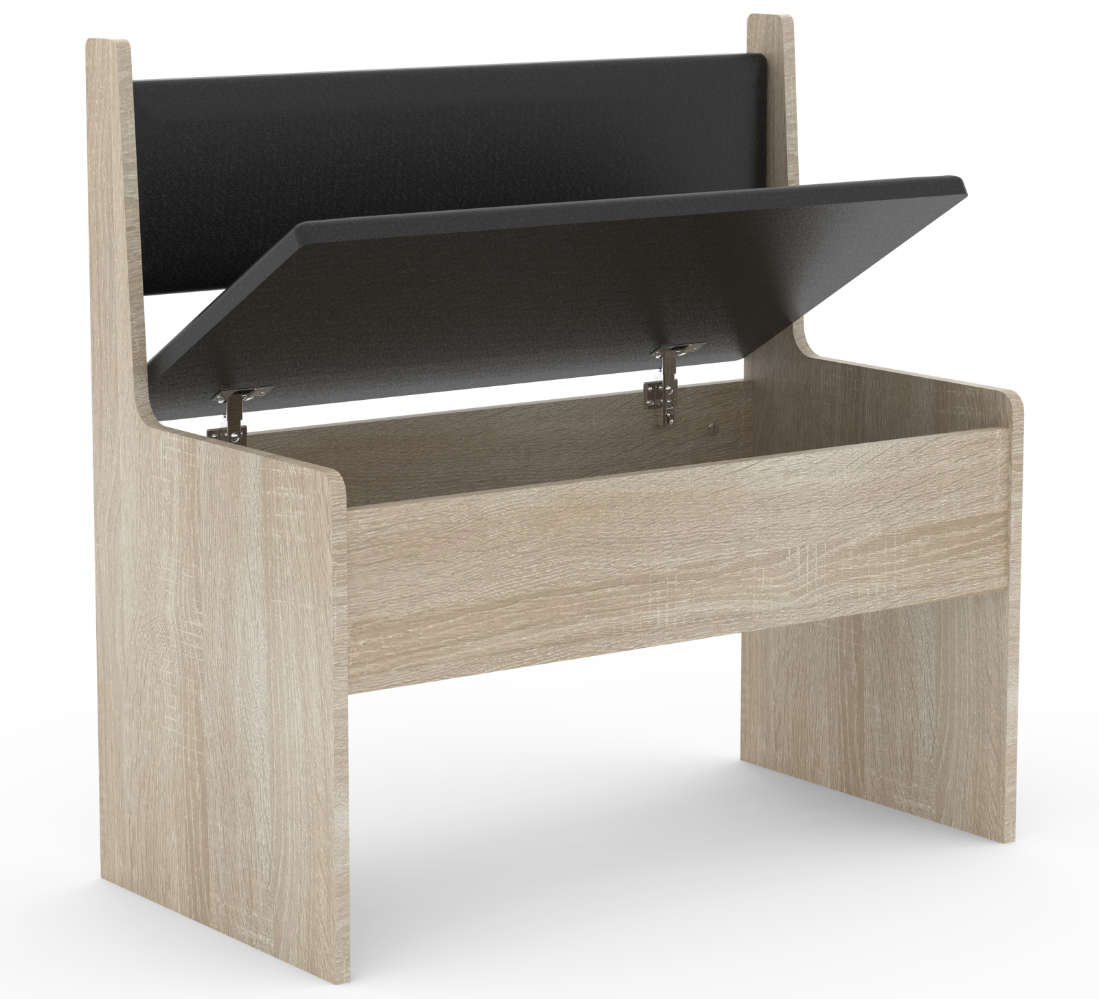 Eckbank ESAL 80 - Sonoma Eiche - aufklappbar - 80 cm